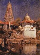 Edwin Lord Weeks The Temple and Tank of Walkeshwar at Bombay Sweden oil painting artist